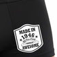 80th Birthday Made In 1946 Totally Awesome Bamboo Men's Boxers Gift