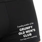 Grumpy Old Men's Club Bamboo Cotton Boxer Shorts Birthday Novelty Gift For Him