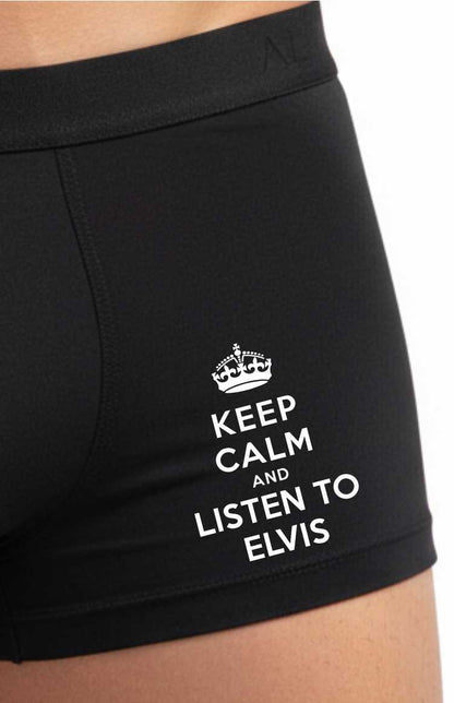 The King Of Rock And Roll Bamboo Boxers Funny Rock Music Gift Him