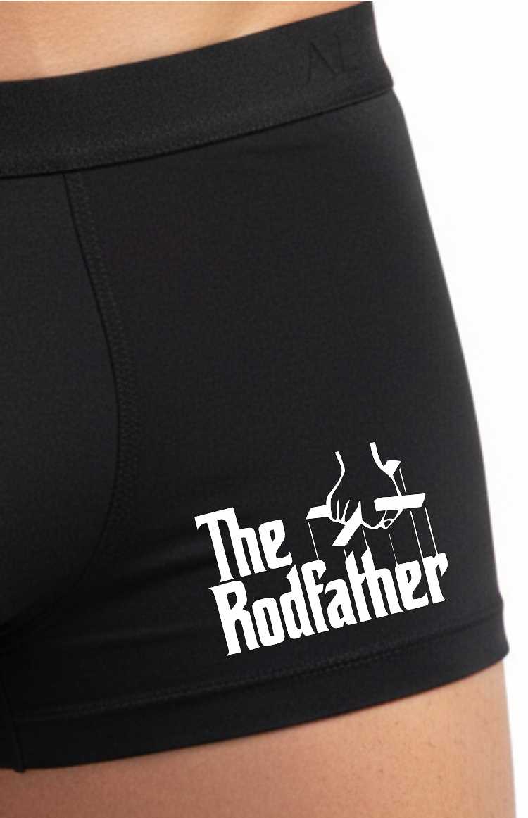 The Rodfather Bamboo Boxers Funny Fishing Angler Gift For Him