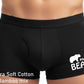 Father's Day Papa Bear Bamboo Cotton Boxer Shorts Gift Dad Grandad Him