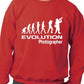 Evolution of A Photographer Sweatshirt