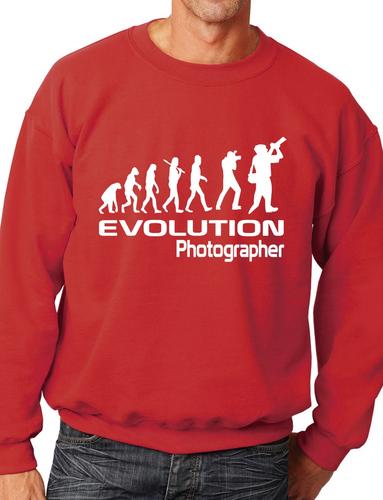 Evolution of A Photographer Sweatshirt