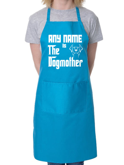 Adult Apron Personalised BBQ Dog Lover The Dogmother Any Name