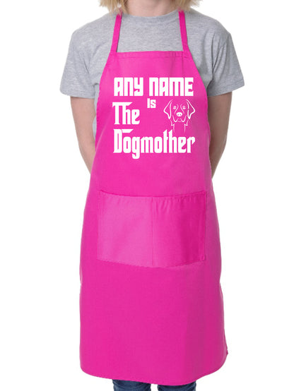 Adult Apron Personalised BBQ Dog Lover The Dogmother Any Name