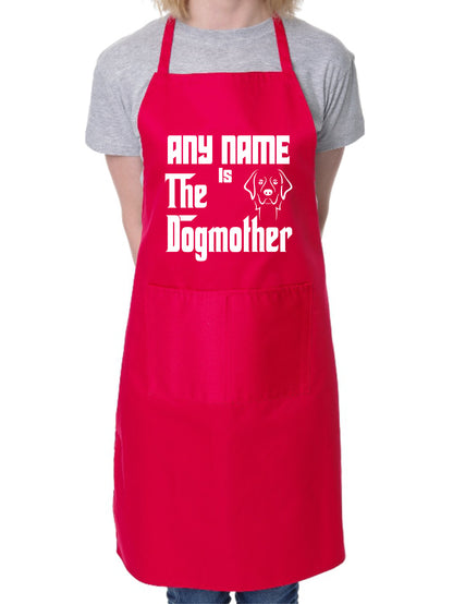 Adult Apron Personalised BBQ Dog Lover The Dogmother Any Name