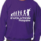 Evolution of A Photographer Sweatshirt