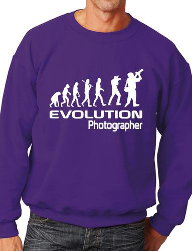 Evolution of A Photographer Sweatshirt