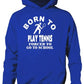 Born To Play Tennis Forced To Go To School Hoodie [Apparel]