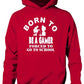 Born To Be A Gamer Forced To Go To School Hoodie [Apparel]