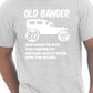 80th Eighty Mens Age 80 Birthday T-Shirt Old Banger