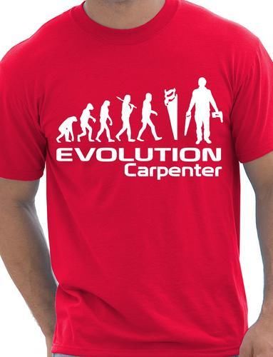Evolution Of A Carpenter T-Shirt