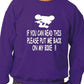 If You Can read This Put Me Back On My Motorbike Sweatshirt