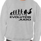 Evolution Of Judo Martial Arts Funny Adult Sweatshirt