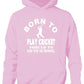 Born To Play Cricket Sports Hoodie Boys Kids