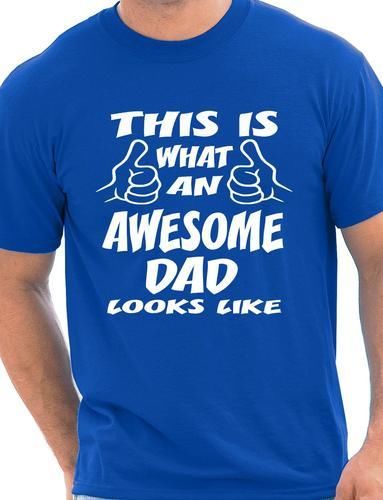 This Is What Awesome Dad Looks Like Fathers Day Gift T-Shirt