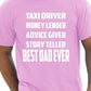 Best Dad Ever Fathers Day Mens Adult T-Shirt