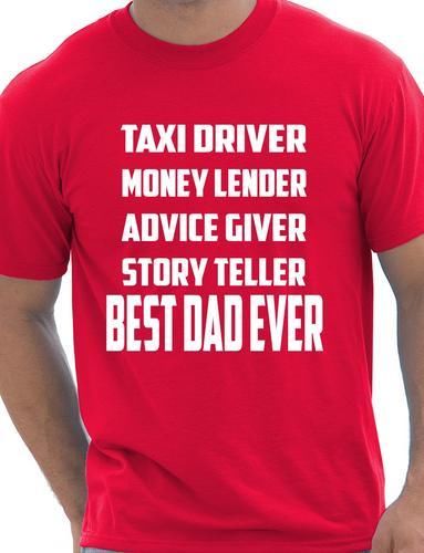 Best Dad Ever Fathers Day Mens Adult T-Shirt