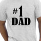 Number 1 One Dad Fathers Day T-Shirt