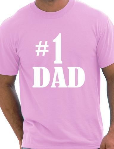 Number 1 One Dad Fathers Day T-Shirt