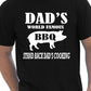 Dad's World Famous BBQ Fathers Day Mens Adult T-Shirt