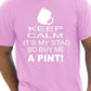Keep Calm It's My Stag Funny Stag Do T-Shirt