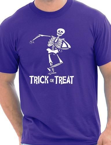 Skeleton Halloween Fancy Dress Trick Or Treat T-Shirt