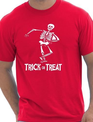 Skeleton Halloween Fancy Dress Trick Or Treat T-Shirt