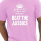 Keep Calm & Beat Aussies Ashes Cricket T-Shirt