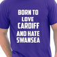 Born To Love Cardiff & Hate Swansea T-Shirt