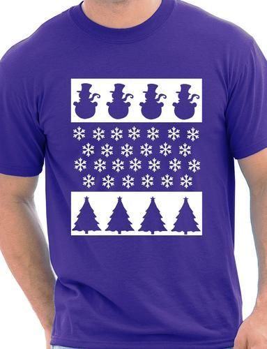 Christmas Scene Snowman Funny Christmas Gift T-Shirt