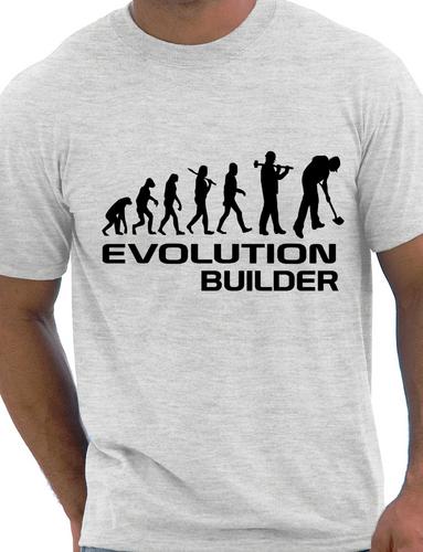 Evolution Of Builder T-Shirt