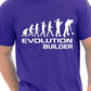 Evolution Of Builder T-Shirt