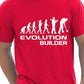 Evolution Of Builder T-Shirt