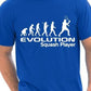 Evolution Of Squash Player T-Shirt