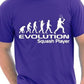 Evolution Of Squash Player T-Shirt