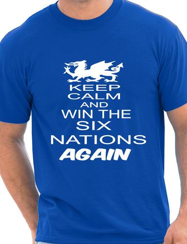 Rugby Wales Welsh Win 6 Nations Again World Cup T-Shirt