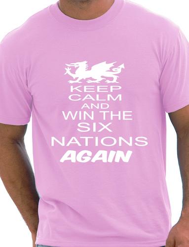 Rugby Wales Welsh Win 6 Nations Again World Cup T-Shirt
