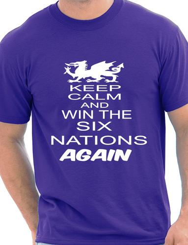 Rugby Wales Welsh Win 6 Nations Again World Cup T-Shirt