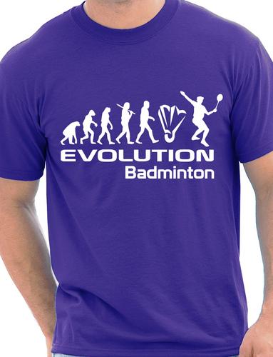 Evolution Of Badminton T-Shirt