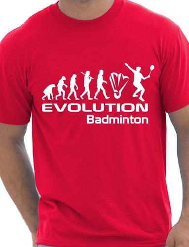 Evolution Of Badminton T-Shirt