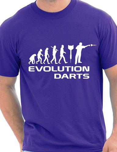 Evolution Of Darts Dart Player T-Shirt