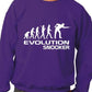 Evolution Of Snooker Player Funny Adult Sweatshirt