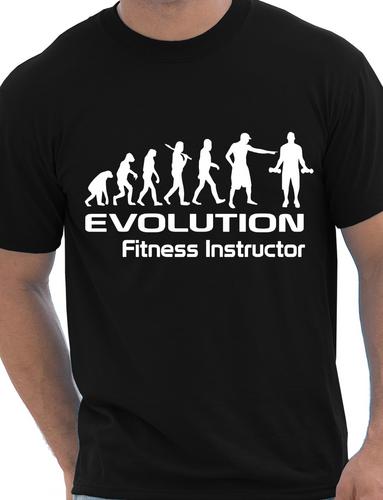 Evolution Of Fitness Instructor T-Shirt