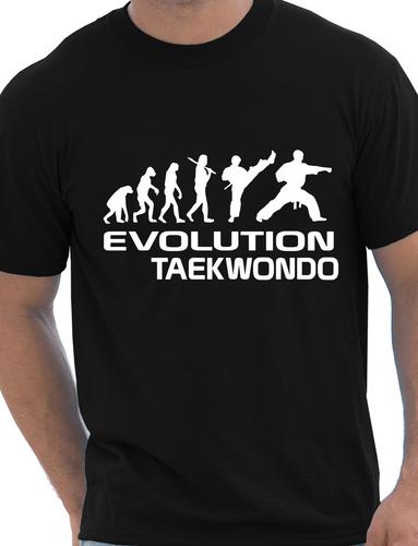 Evolution Of Taekwondo Martial Arts T-Shirt