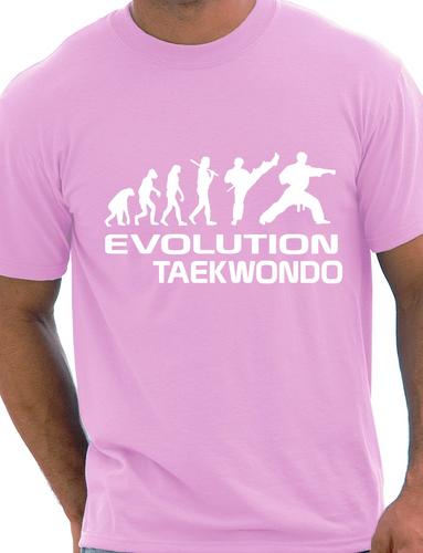 Evolution Of Taekwondo Martial Arts T-Shirt