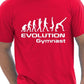Evolution Of Gymnast T-Shirt