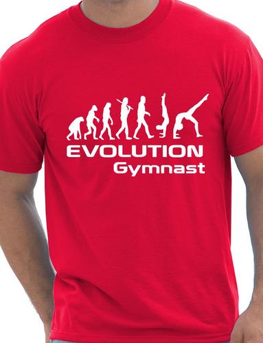 Evolution Of Gymnast T-Shirt