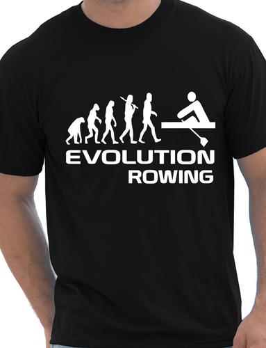 Evolution Of Rowing Rowers T-Shirt