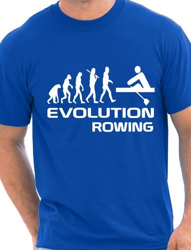 Evolution Of Rowing Rowers T-Shirt